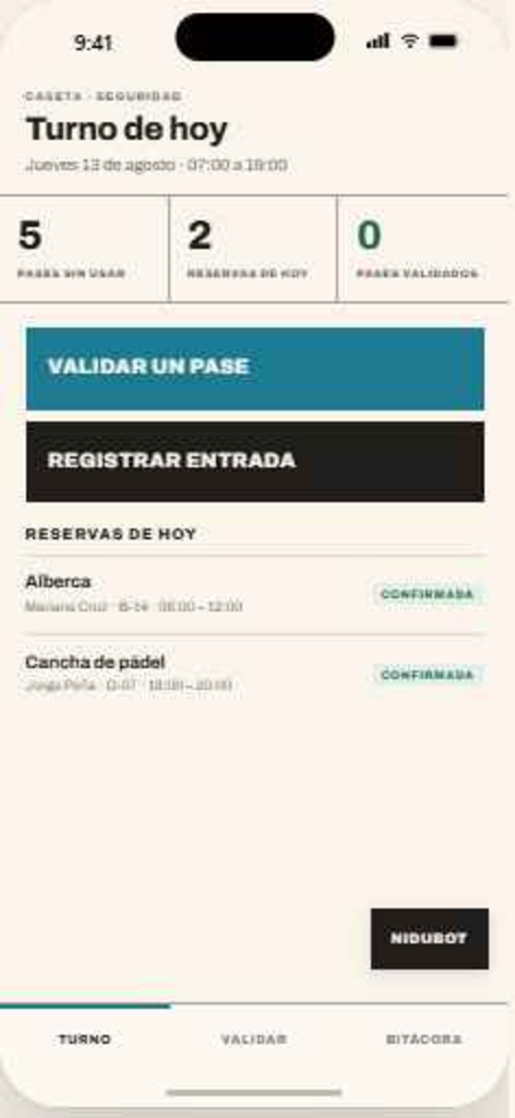 Turno del guardia